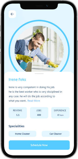Salon App Interface